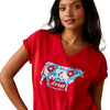 Flower Cow T-Shirt