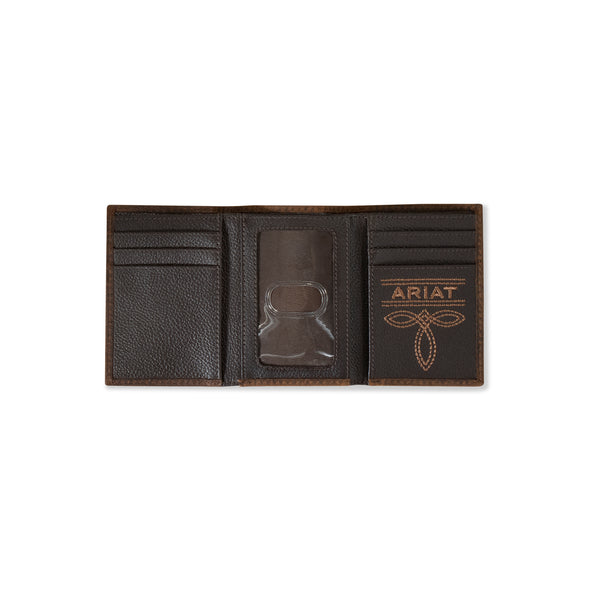 Large Logo Trifold Wallet