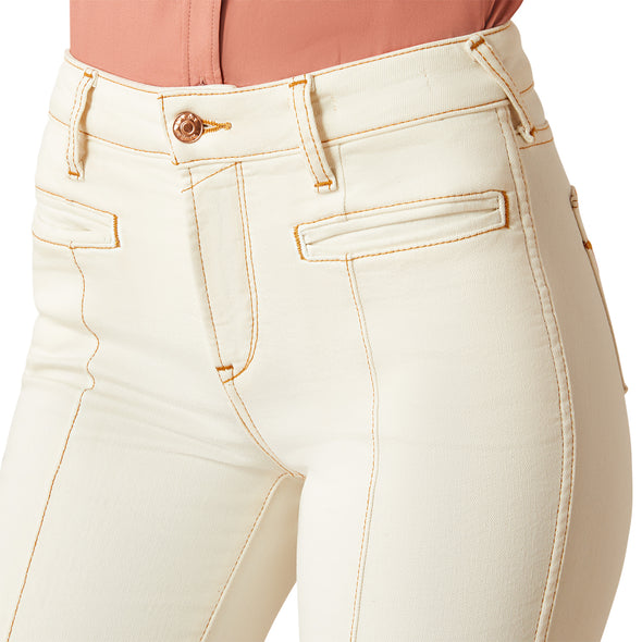 High Rise Larissa Slim Trouser