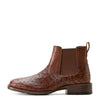 Men's Booker Ultra Exotic - Tabac Brown Full Quill Ostrich Leather