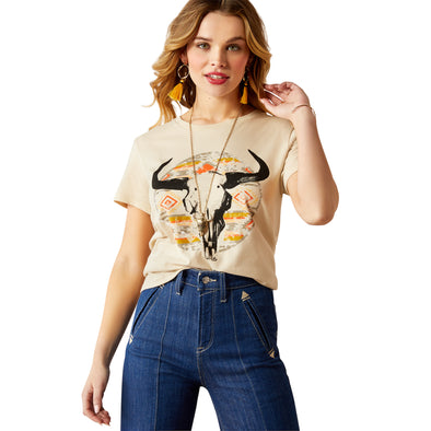 Ariat Longhorn Watercolor T-Shirt