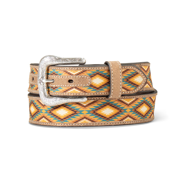 Women's Geometric Pattern Belt