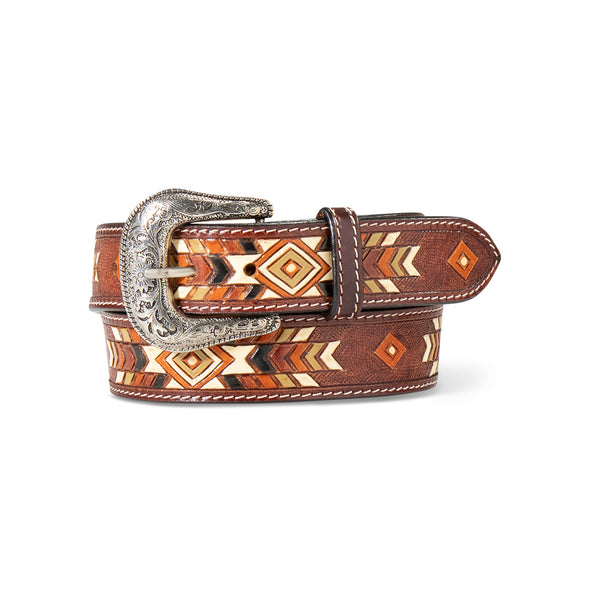 Women's Geometric Pattern Belt