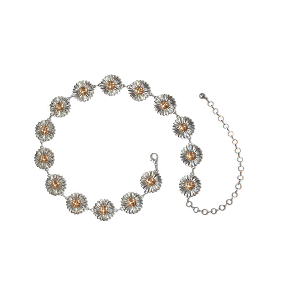 Women's Sunflower Chain Belt