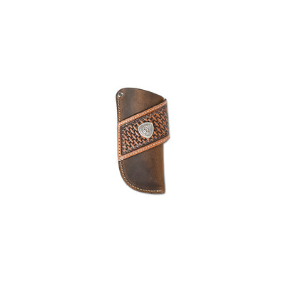 Vertical Knife Sheath Basket Weave