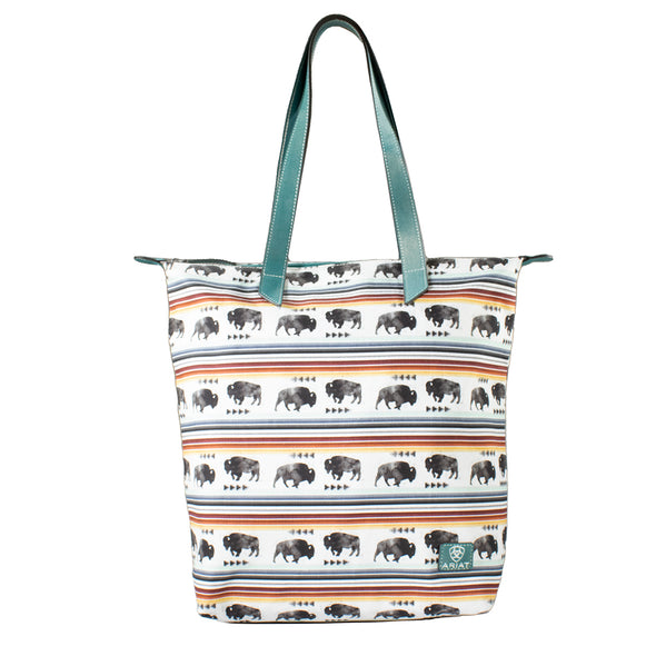 Buffalo Print Tote Bag