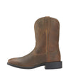 Ariat Men's Heritage Roper Wide Square Toe Brown side