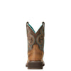 Women's Fatbaby Heritage Western Boots in Distressed Brown / Fudge 10021462 Ariat Heel