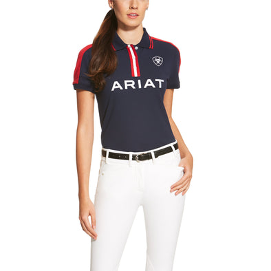 Ariat Women's New Team Polo 2.0 Navy 10034417