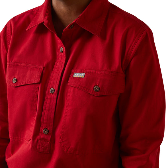 Rebar Half Button Workshirt