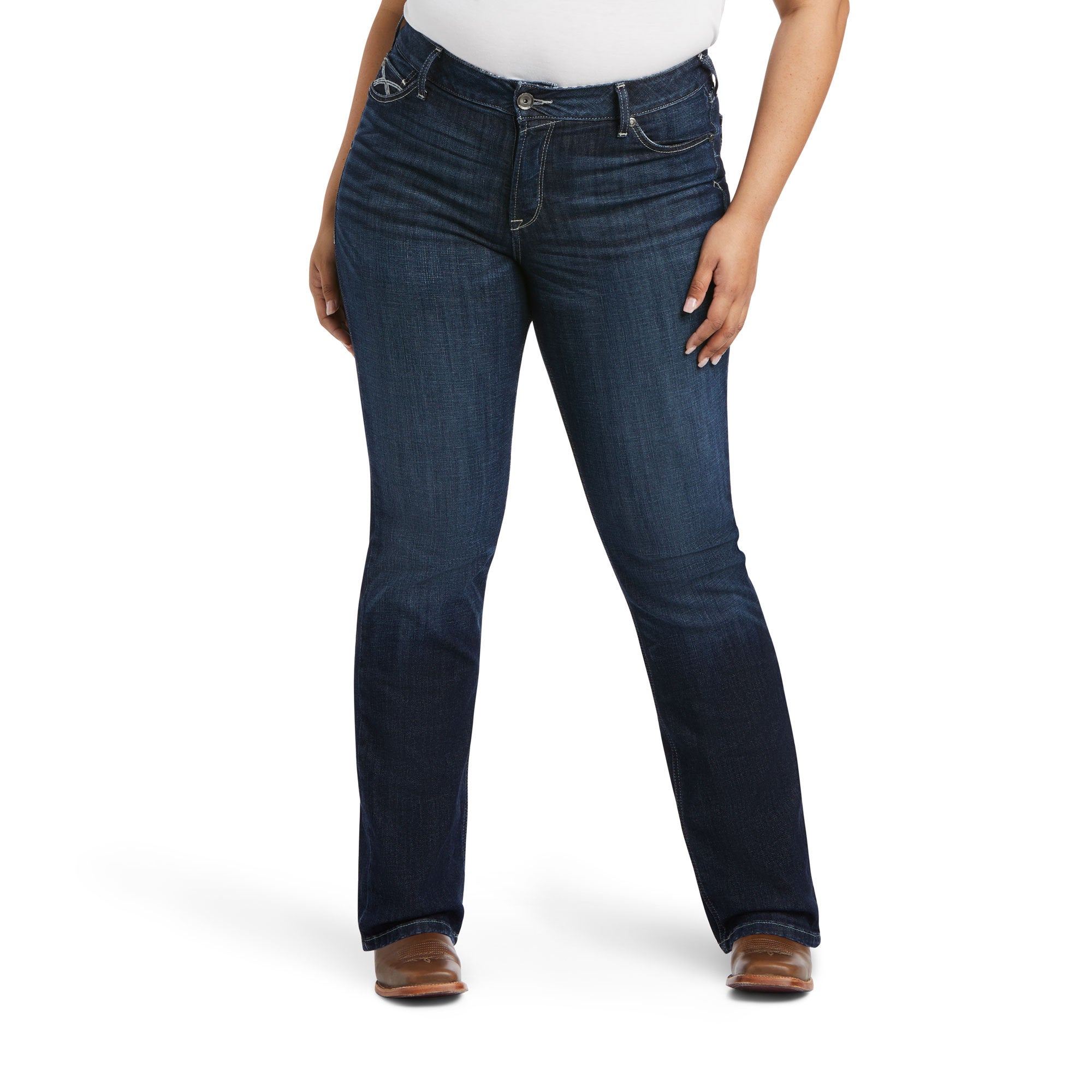 Lee Riders Comfort Waist Band Jeans Womens Size 16 Short Straight Leg Denim  Zip